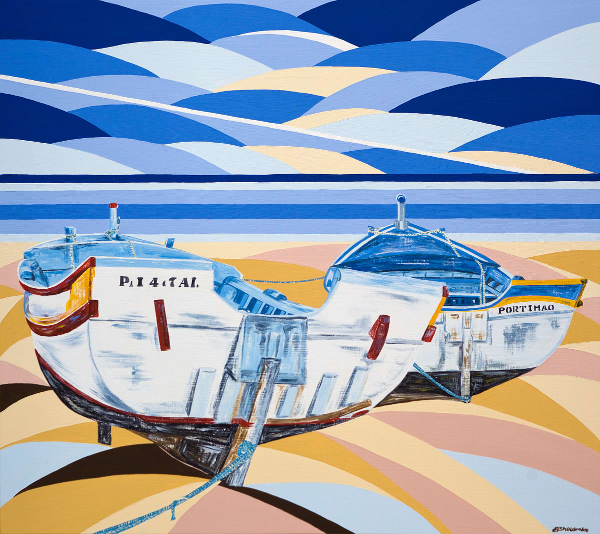 Winter Boats by Alyson Sheldrake, Image 1.