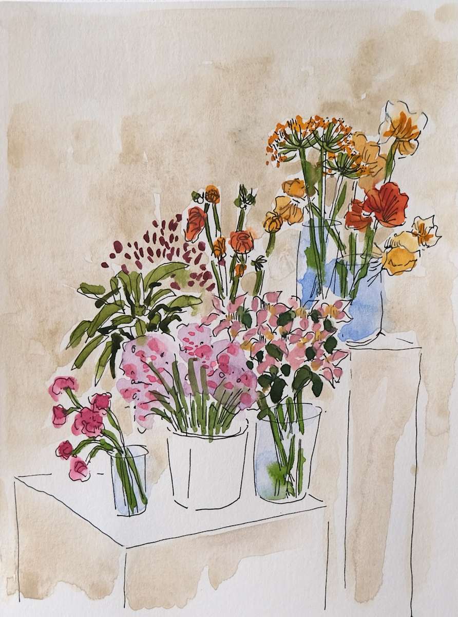 Flowers at Stòr by Lezanne Scott, Image 1.