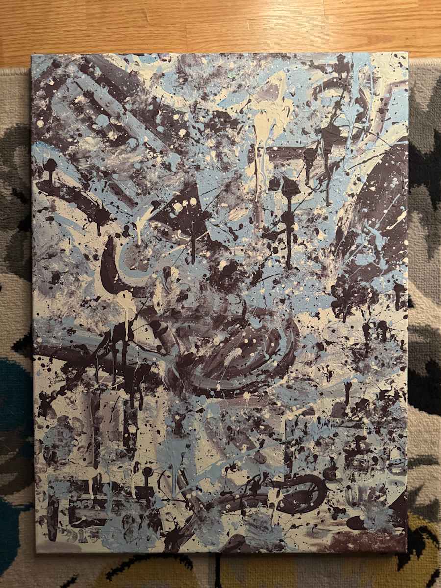 Non-Representational Painting (2) by Ashley Chesna, Image 1.