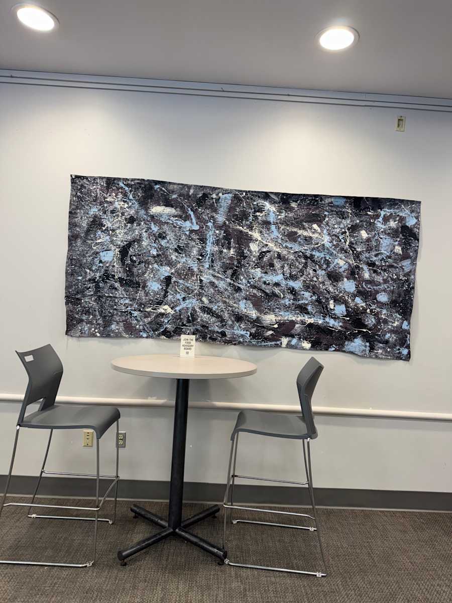 Large Scale Non-Representational Piece by Ashley Chesna, Image 1.