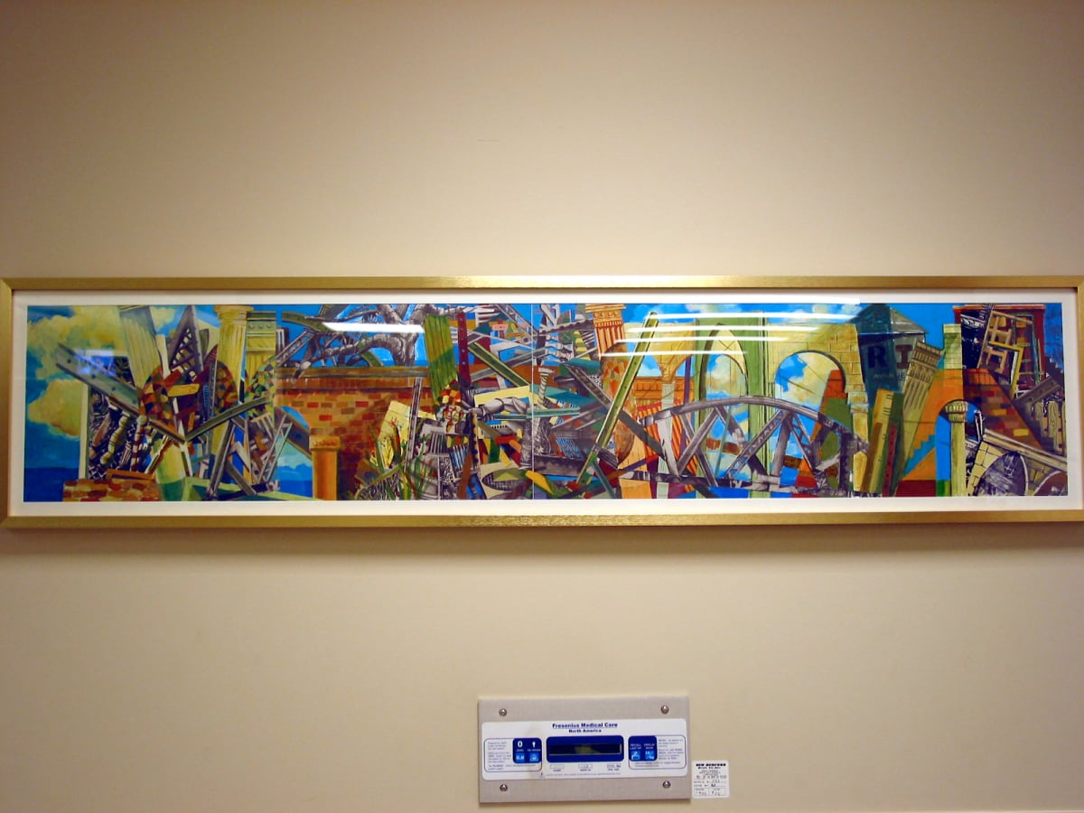 Study for the  Convention Center Mural by Joseph Norman, Image 1.