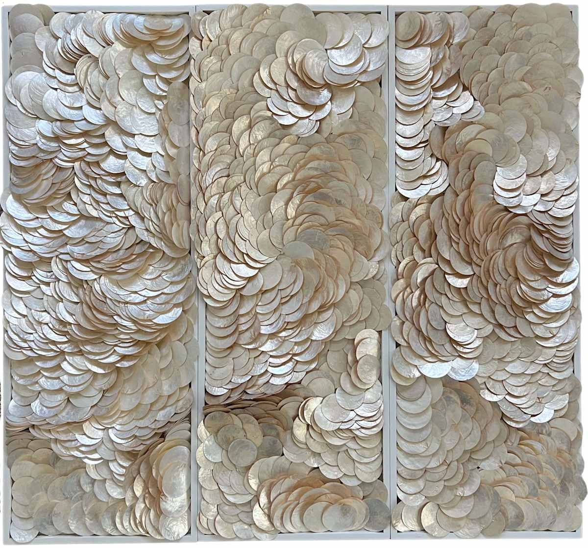 Fanella Series Triptych by Katarina Tifft, Image 2.