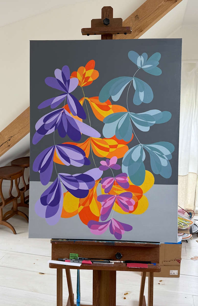 Flowers at Dusk by Barbara Owen, Image 3.