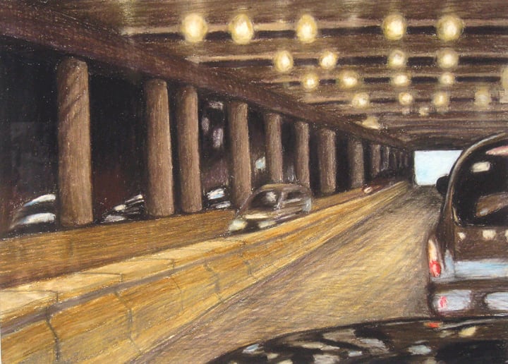 Boston Tunnel II by Anne Spalter, Image 1.