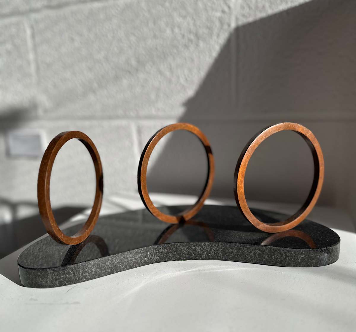 The Circle Conversation Maquette - 3P Black Base by Courtney Cotton , Image 2.