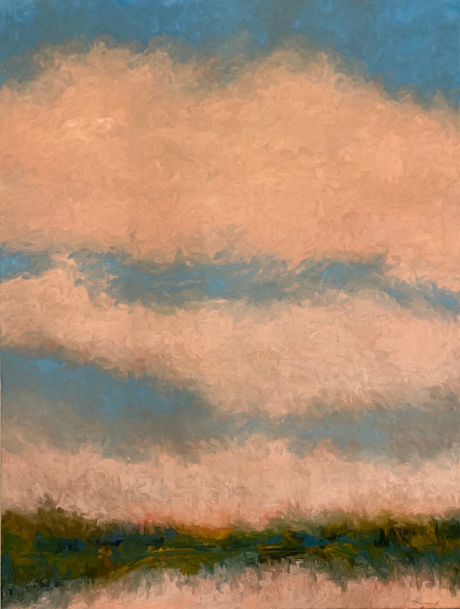 Summer Shoreline Friends Lake by Kirby Fredendall  