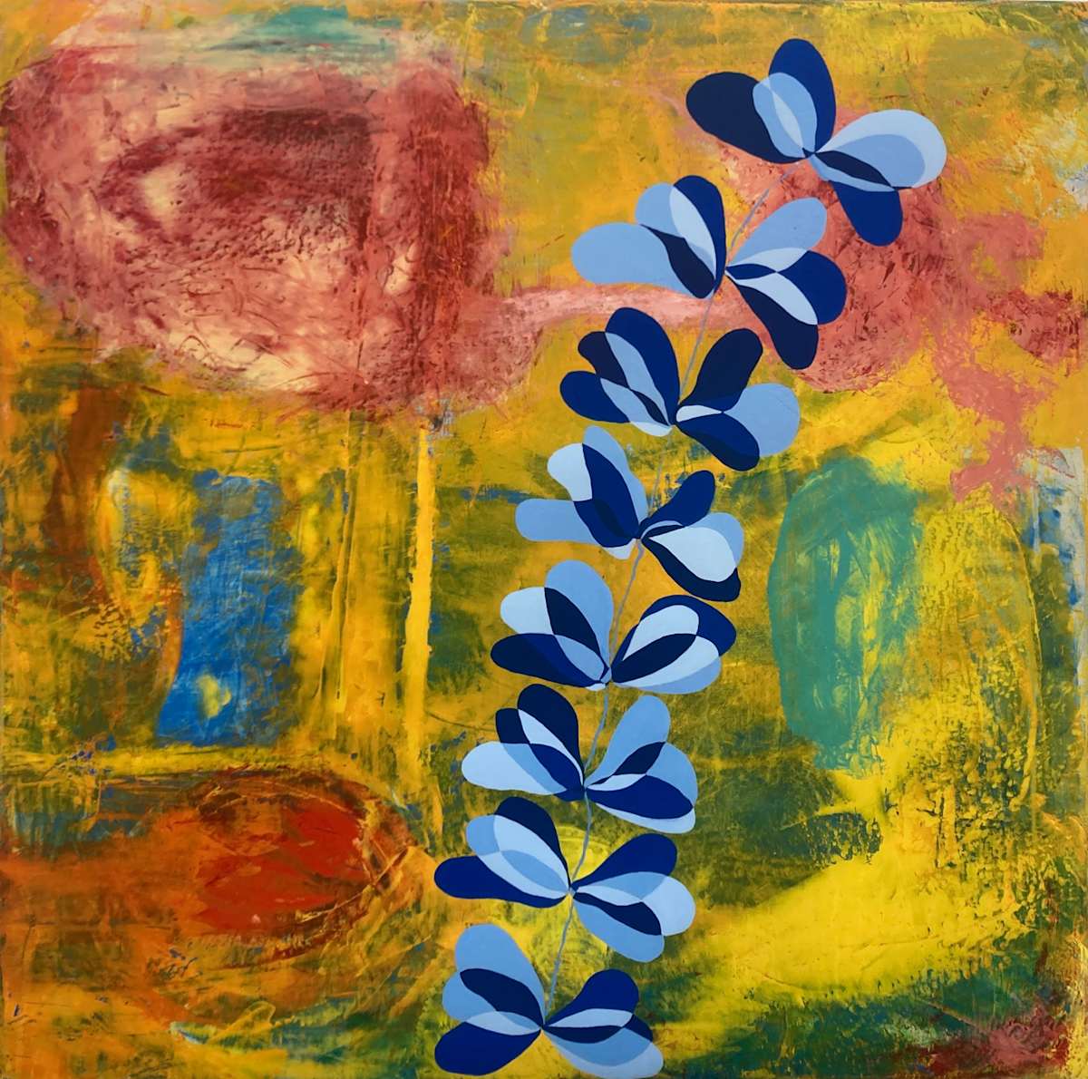 Blue Splendor - Limited Edition Print by Barbara Owen, Image 2.