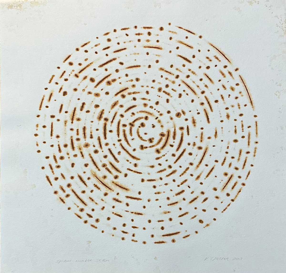Round Spiral #7 by Kenneth Speiser, Image 1.