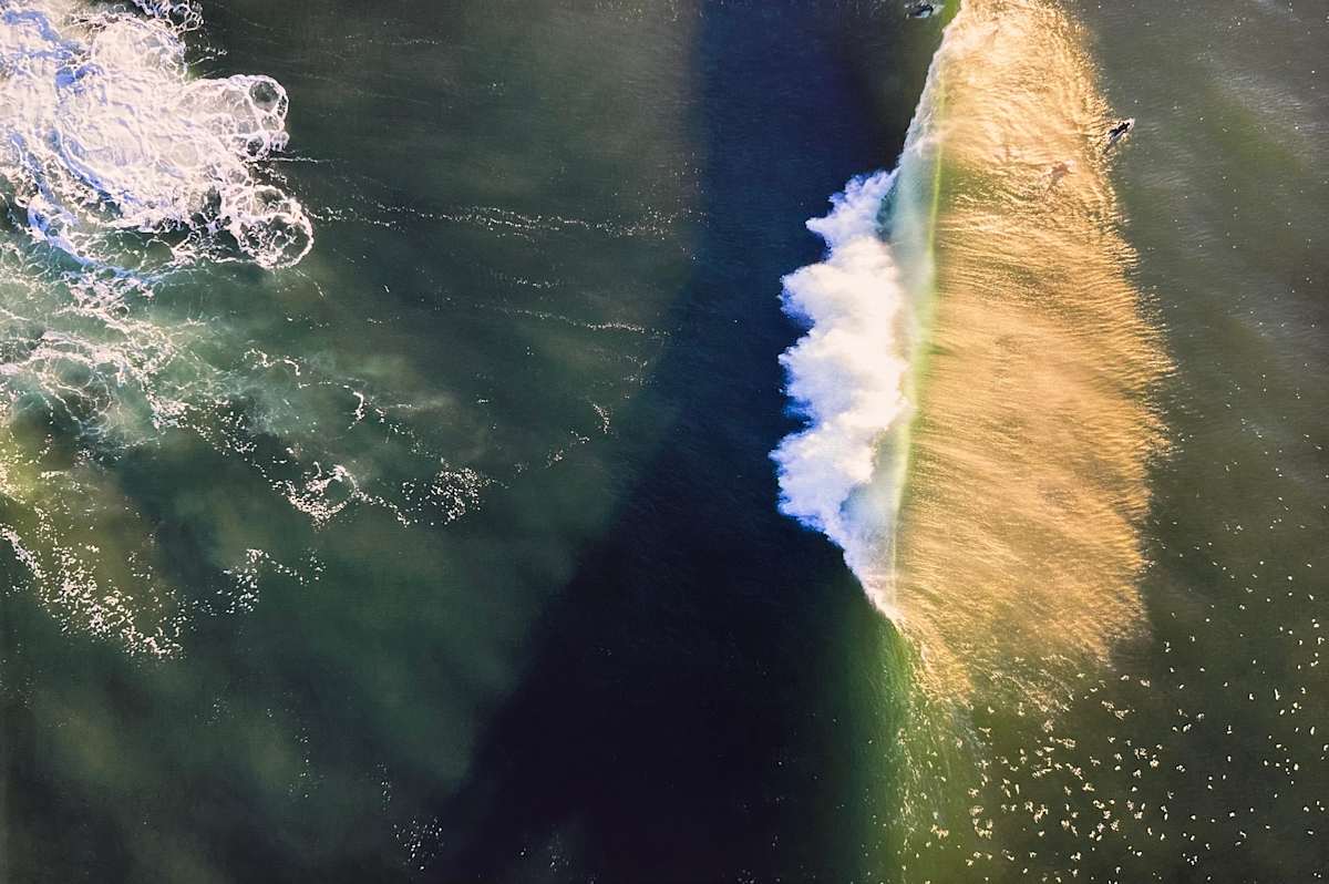 Golden Waves Aerial by Cate Brown, Image 1.