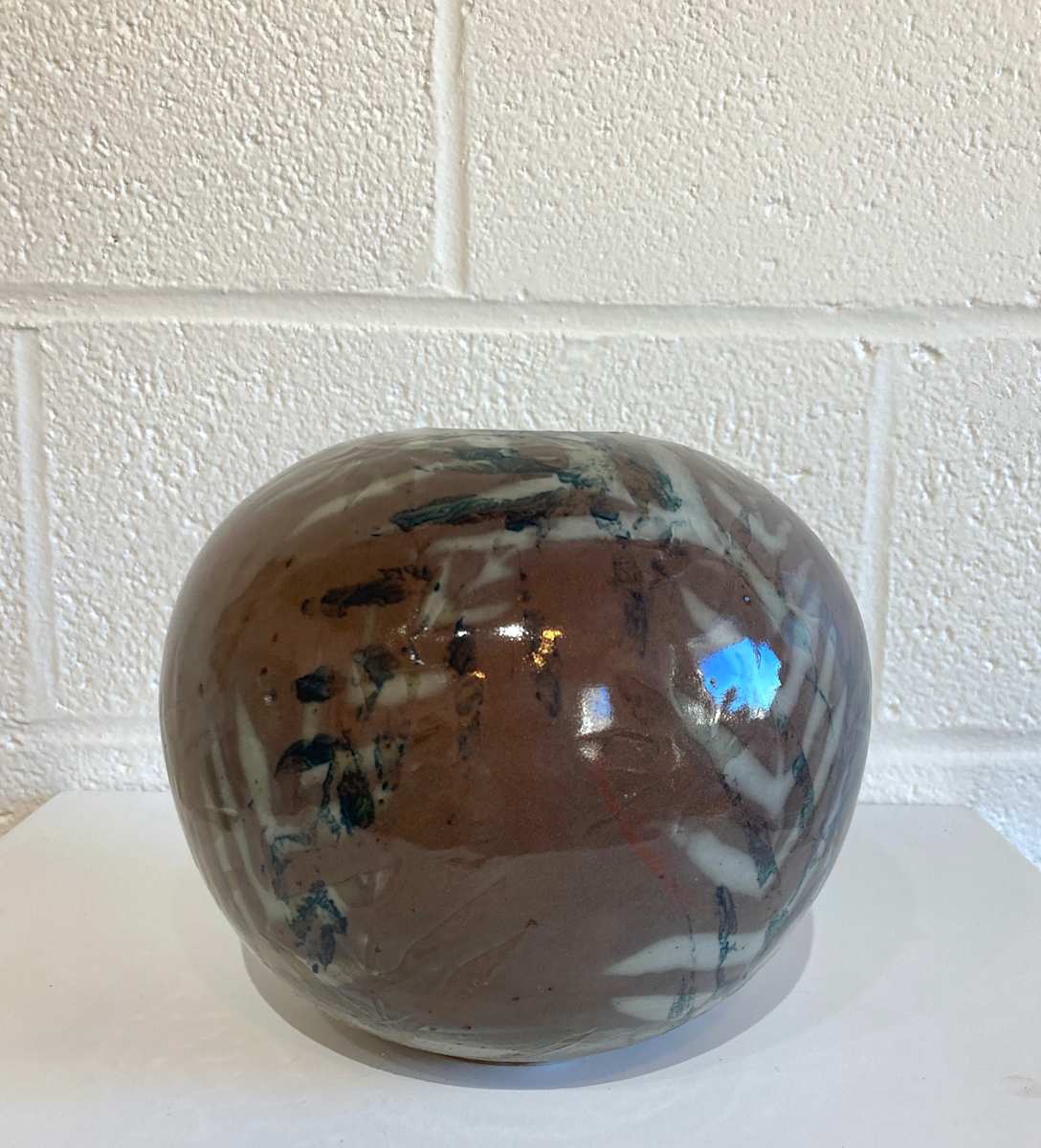 Blue Fern Vessel 2 by Cali Almy , Image 2.