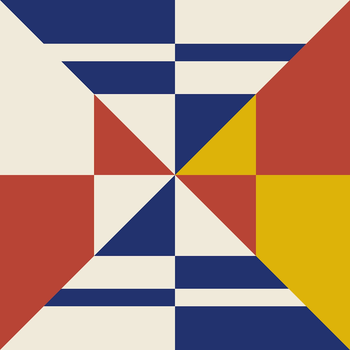 Lines Nautical Blue C, Edition 2 of 2 by Melinda Cox, Image 1.