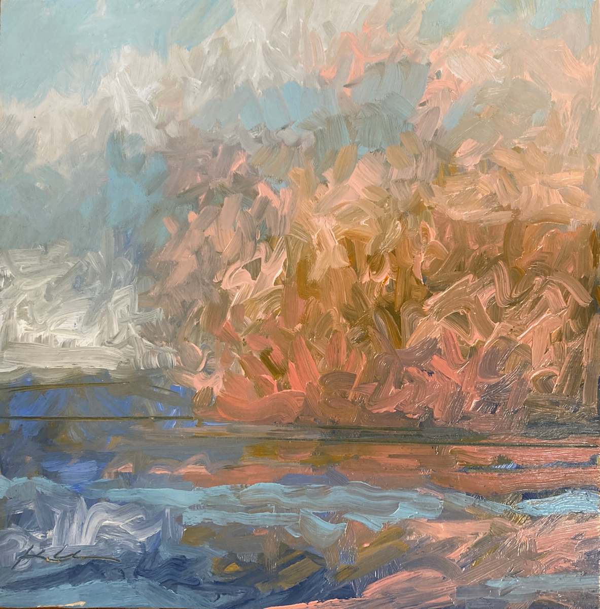 The Color of Air on the Lake No. 6 by Kirby Fredendall , Image 2.
