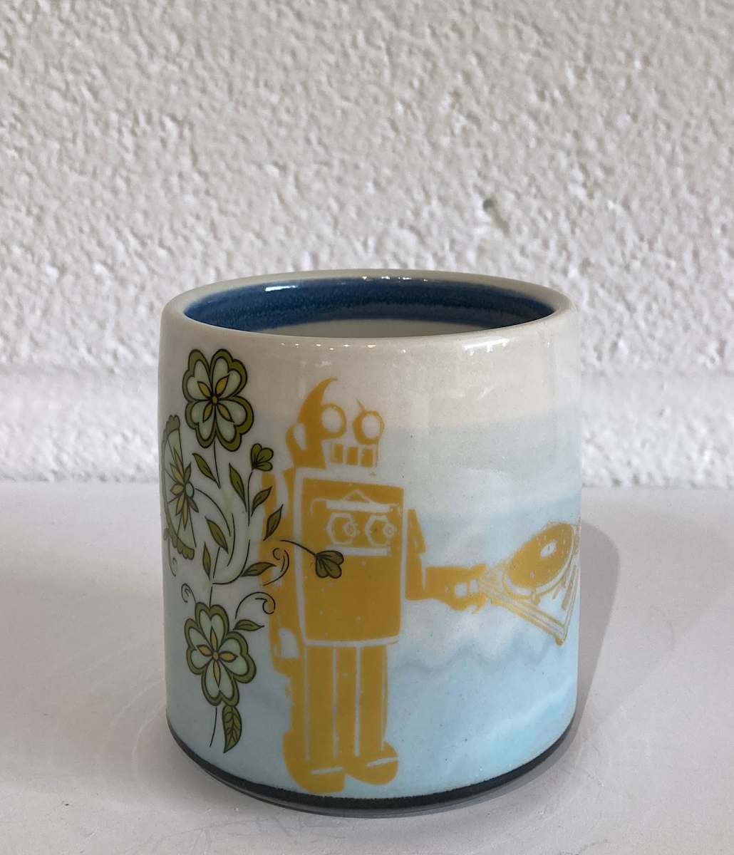 Ceramic Cup #2 by David Allyn, Image 3.