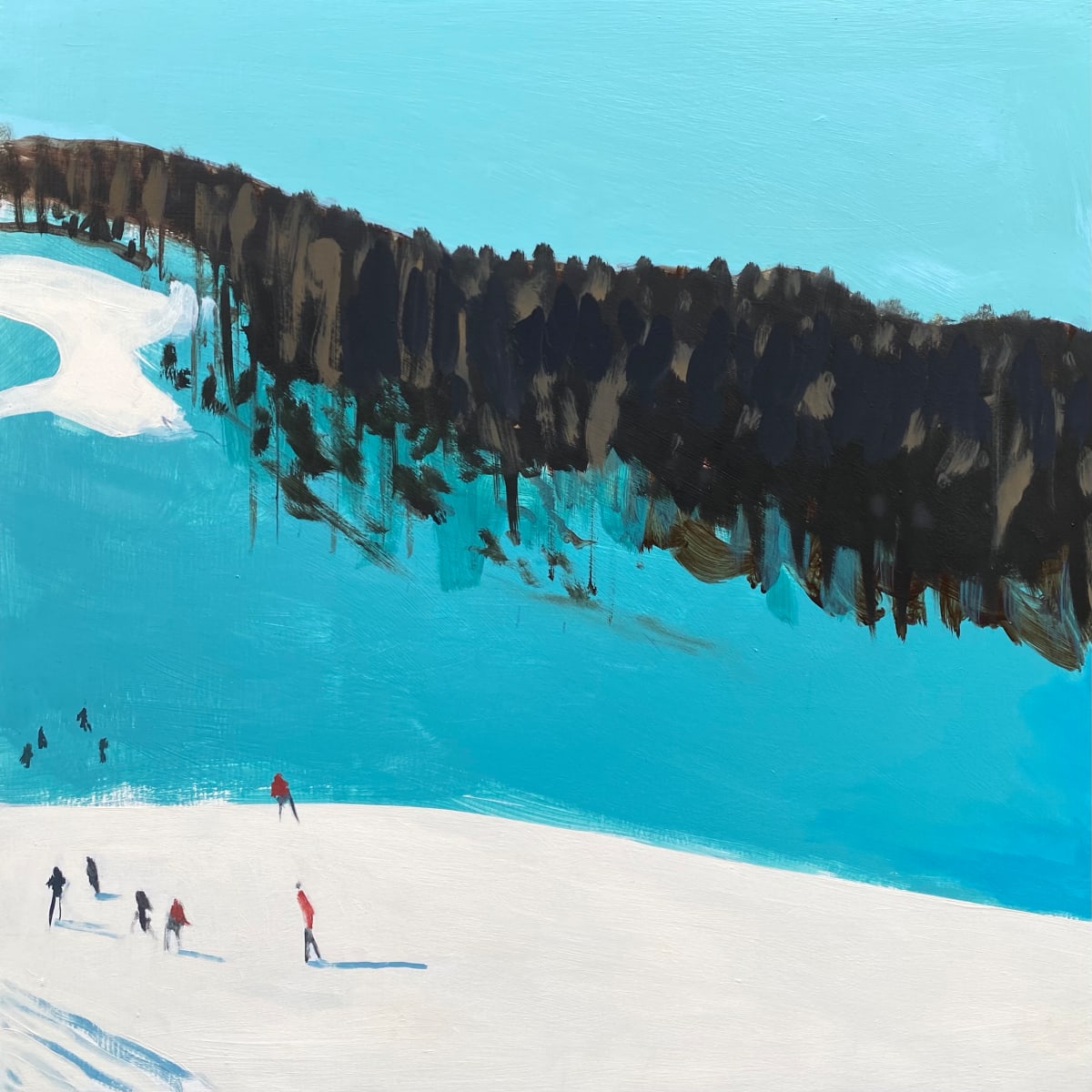 Garmisch Ski Resort 1974 #1 - Limited Edition Print by Jessica Brilli, Image 1.