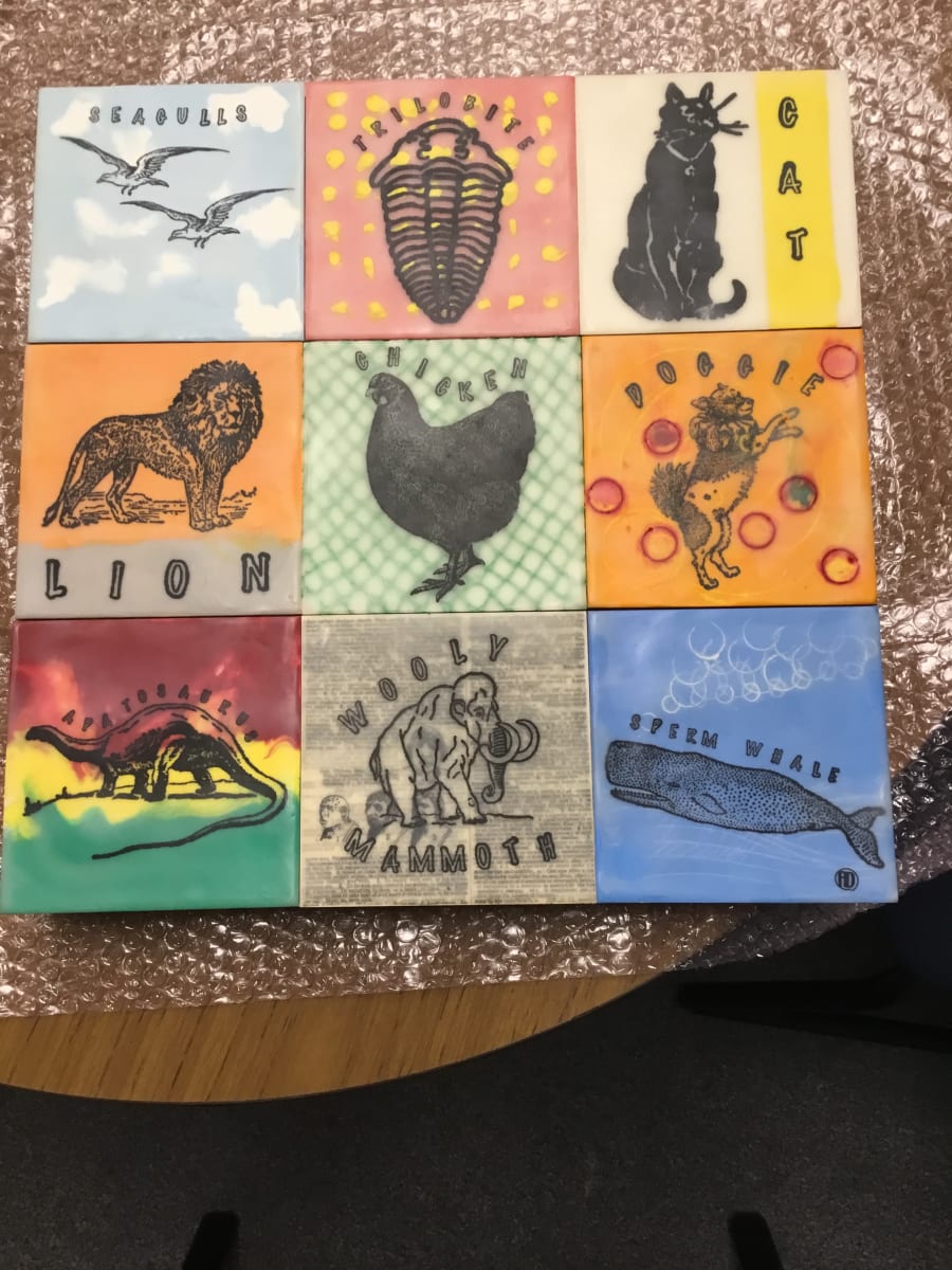 Rubber Stamp Menagerie by Angel Dean, Image 1.