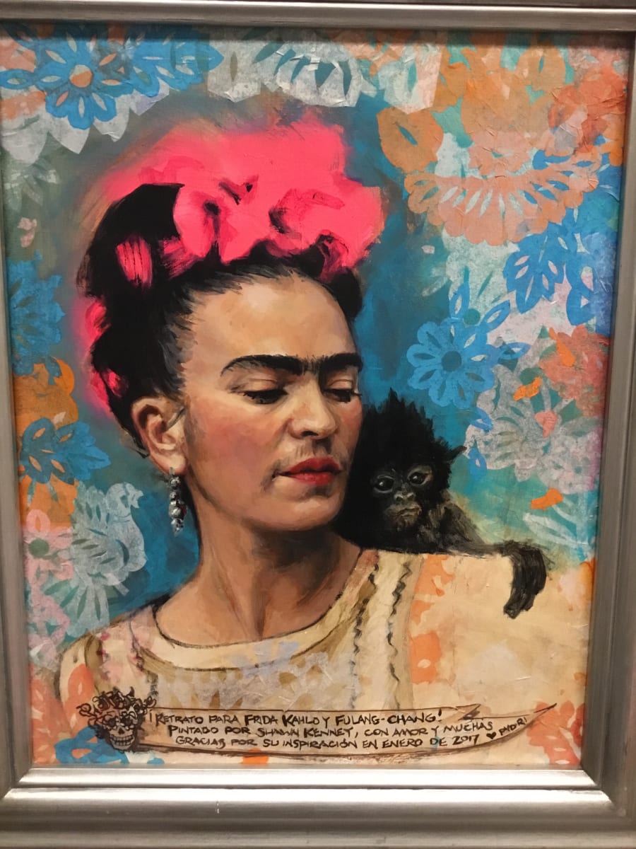 Portrait for Frida Kahlo & Fulang Chang by Shawn Kenney 