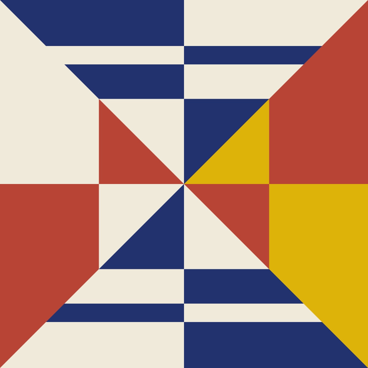 Lines Nautical Blue C, Edition 1 of 2 by Melinda Cox, Image 1.