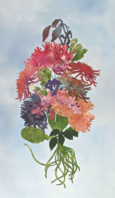 Blooms & Stems No. Limited Edition Print #2 by Deborah Weiss , Image 1.