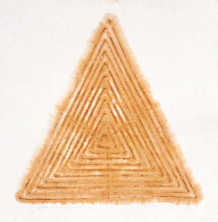 Spiral Triangle #5 by Kenneth Speiser, Image 1.