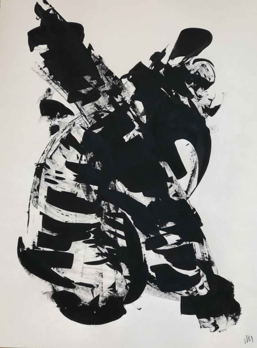 Black Abstraction #15 by Ben Pell, Image 1.