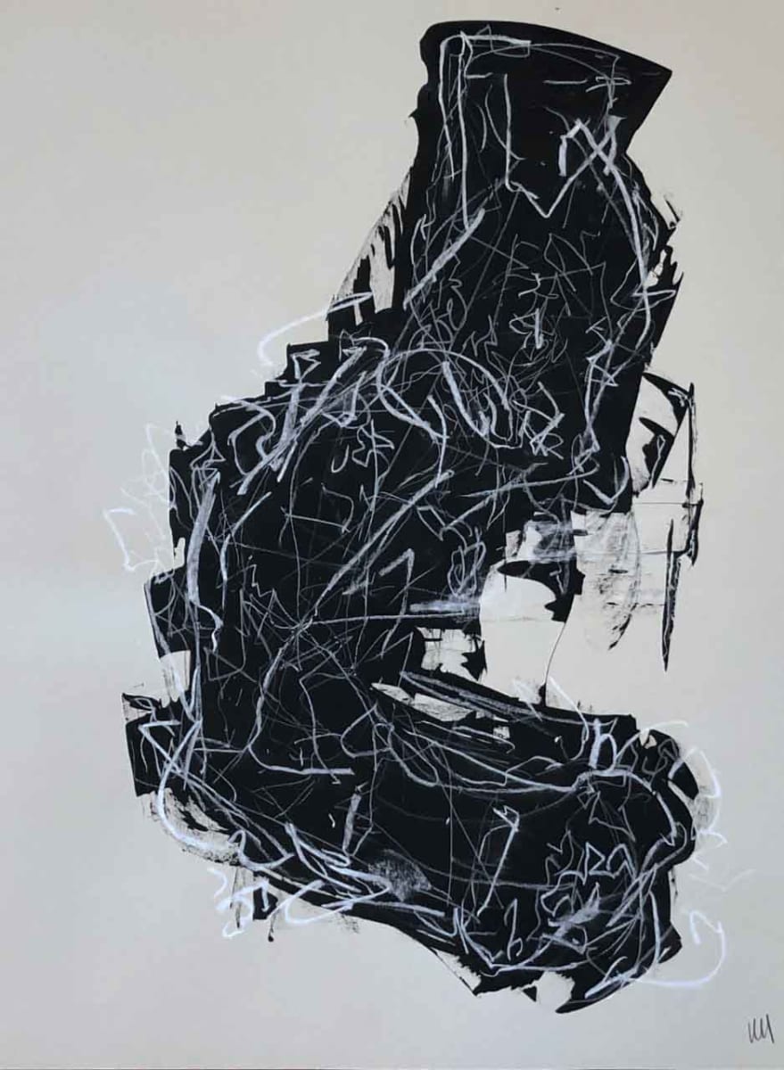Black Abstraction #16 by Ben Pell, Image 1.