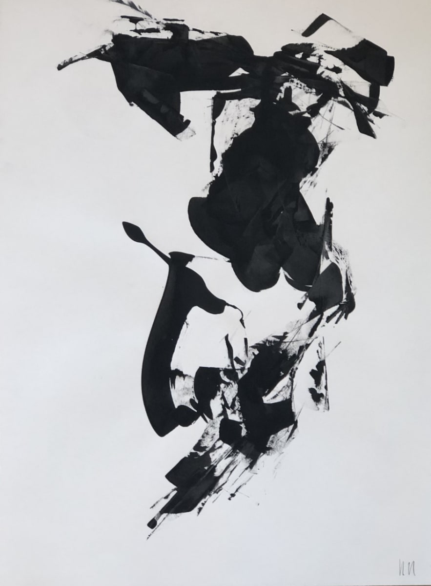 Black Abstraction #18 by Ben Pell, Image 1.