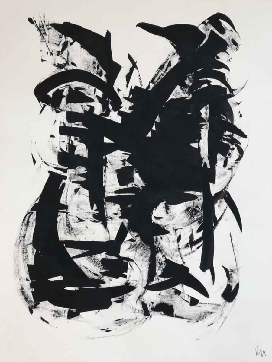 Black Abstraction #20 by Ben Pell, Image 1.
