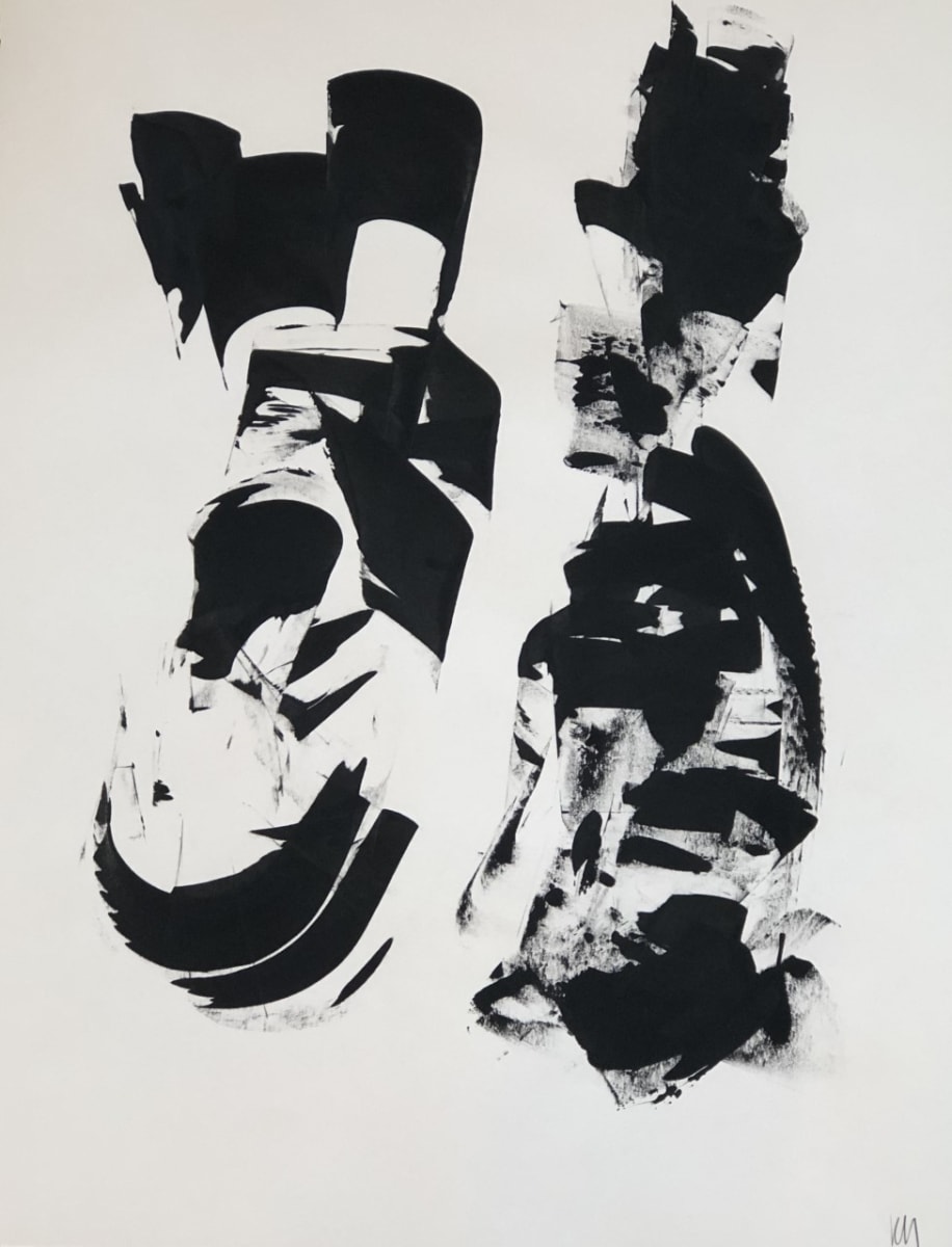 Black Abstraction #22 by Ben Pell, Image 1.