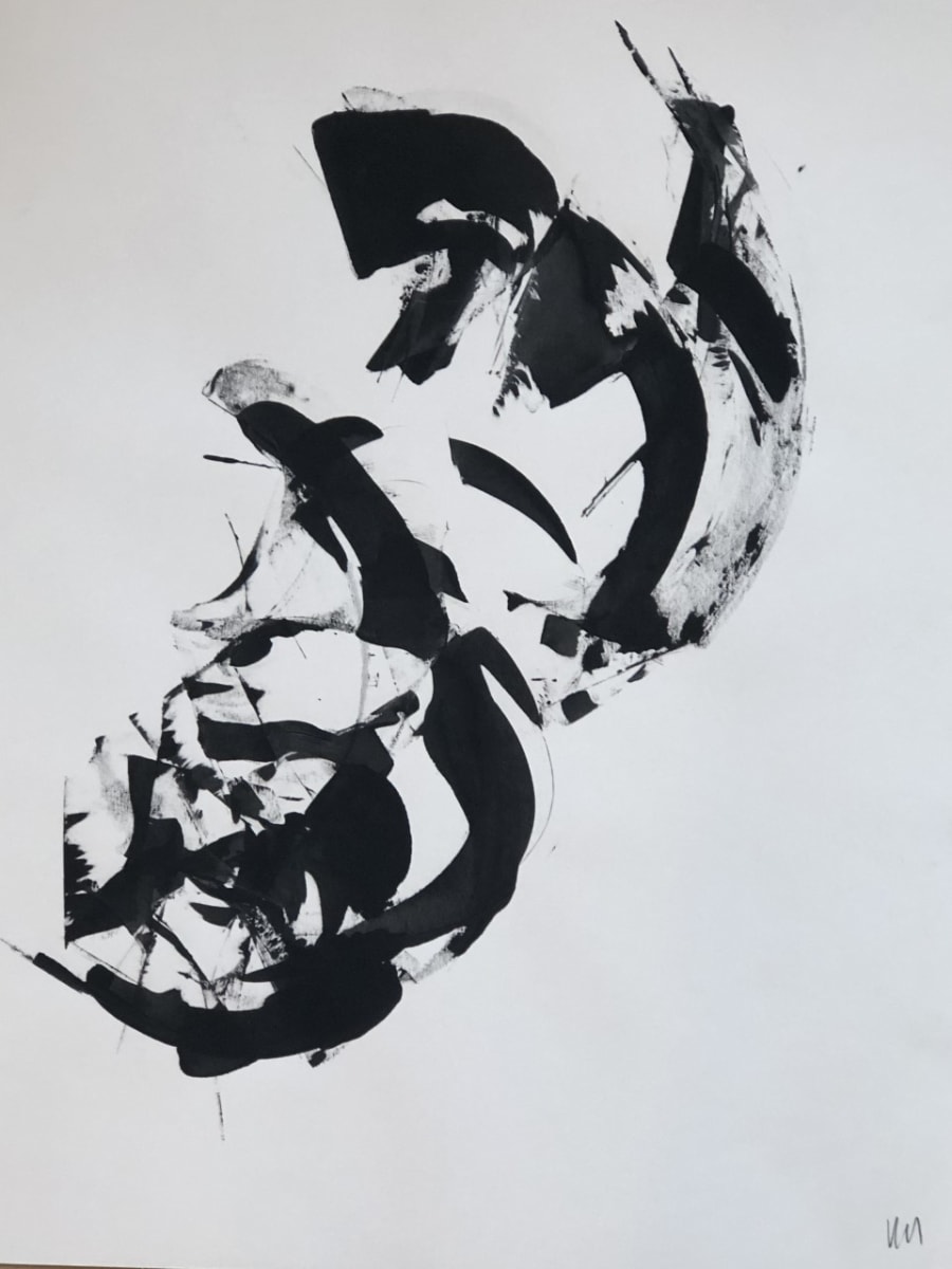 Black Abstraction #23 by Ben Pell, Image 1.