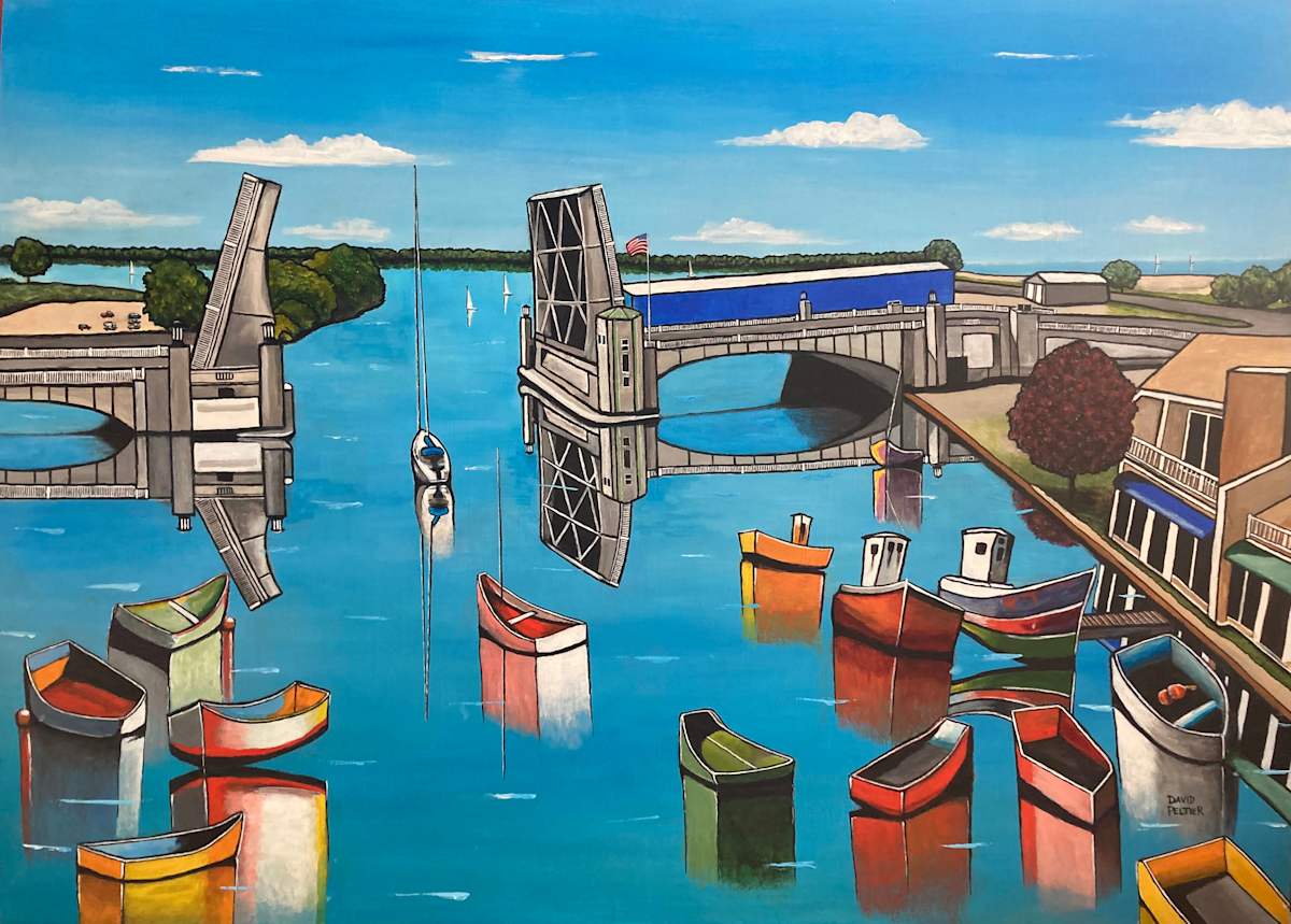 Fiesta at Port Clinton Drawbridge from the collection of The Arts ...