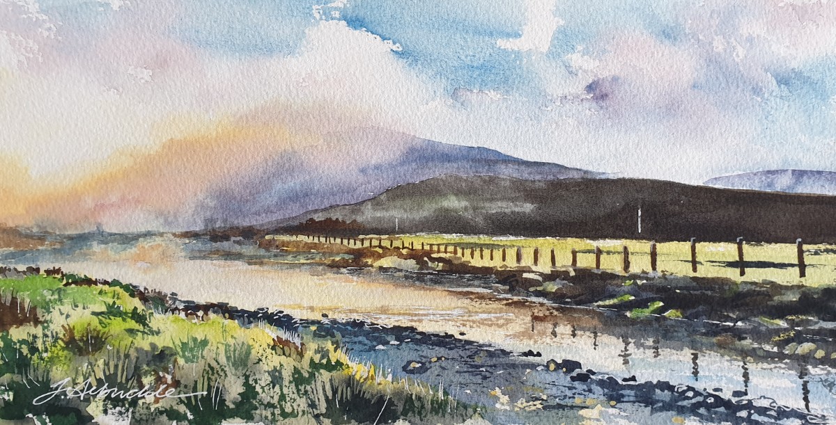 Dalwhinnie Early Morning by Julie Arbuckle 