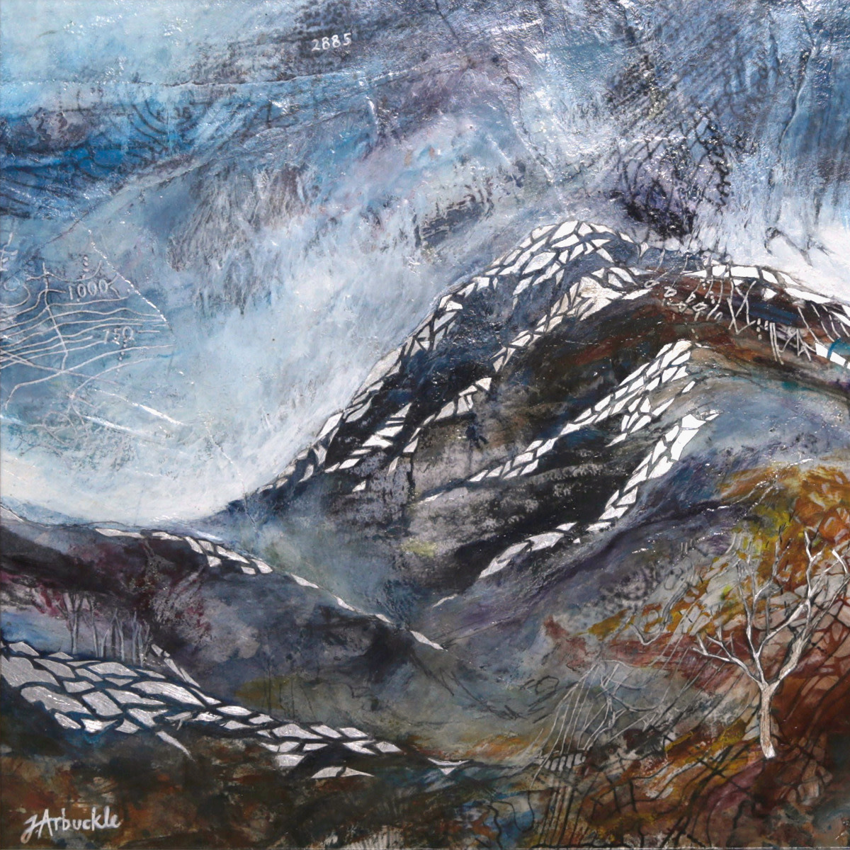 Autumn in the Trossachs II by Julie Arbuckle 