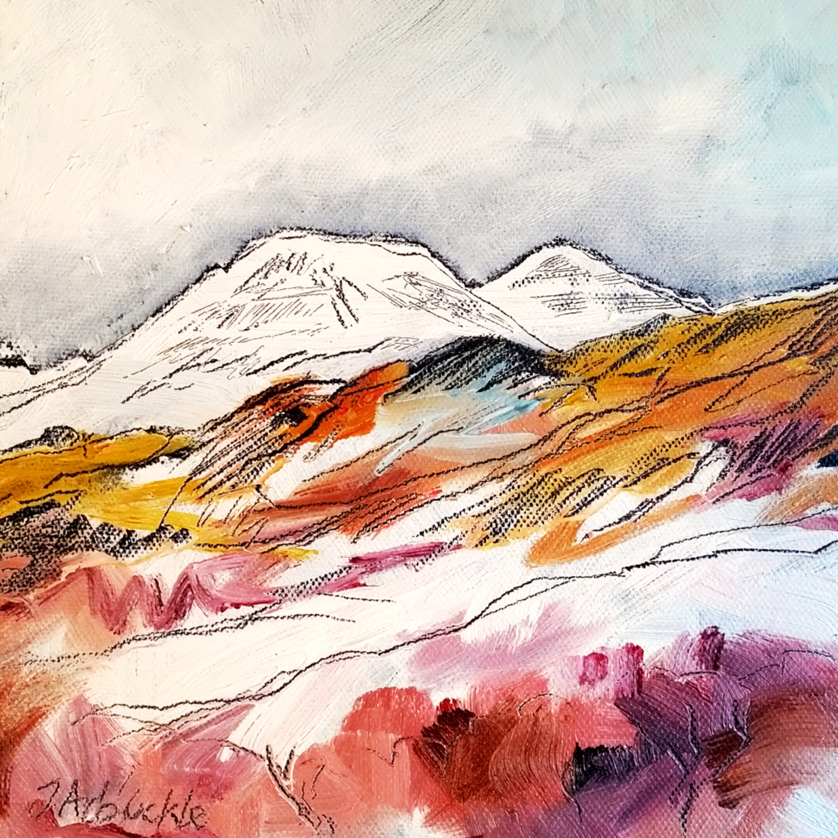 Baosbheinn, The Wizard’s Mountain by Julie Arbuckle 