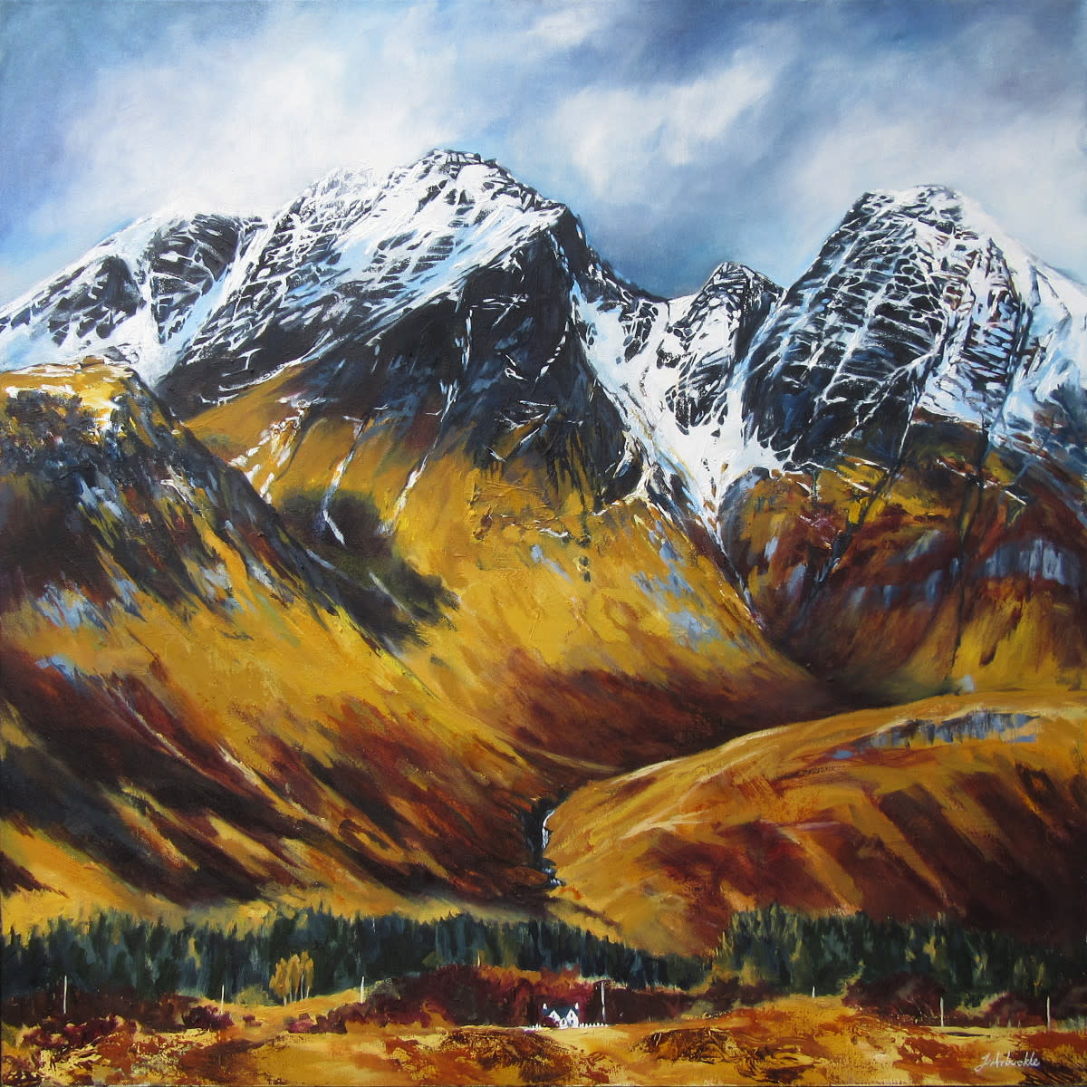Bla Bheinn from Torrin by Julie Arbuckle, Image 1.