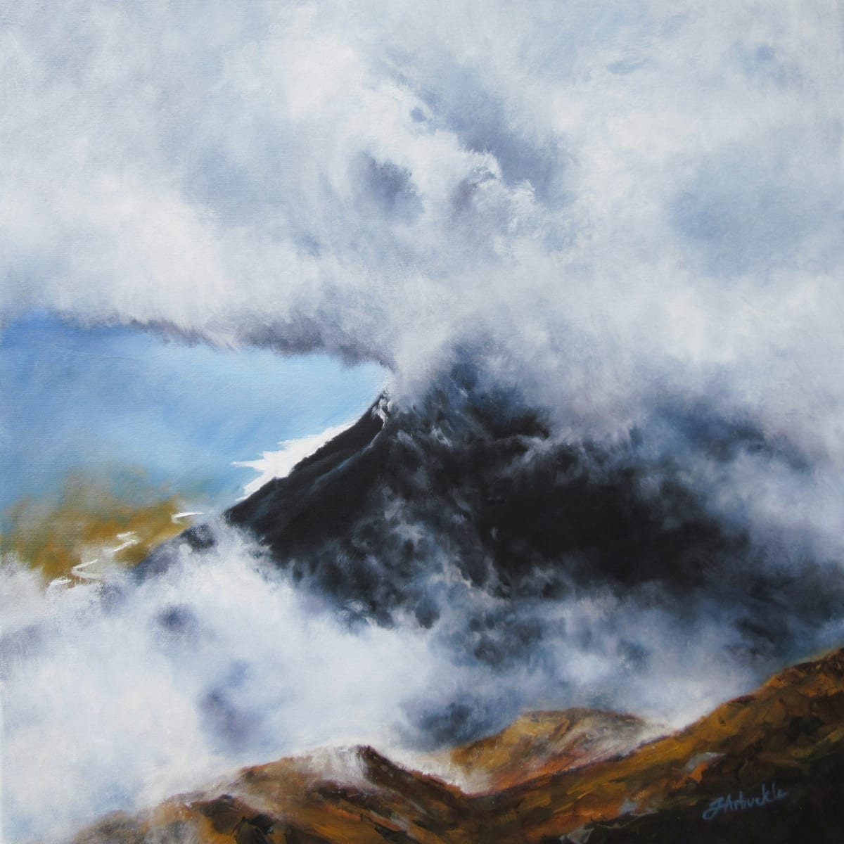 Liathach Clearing by Julie Arbuckle 