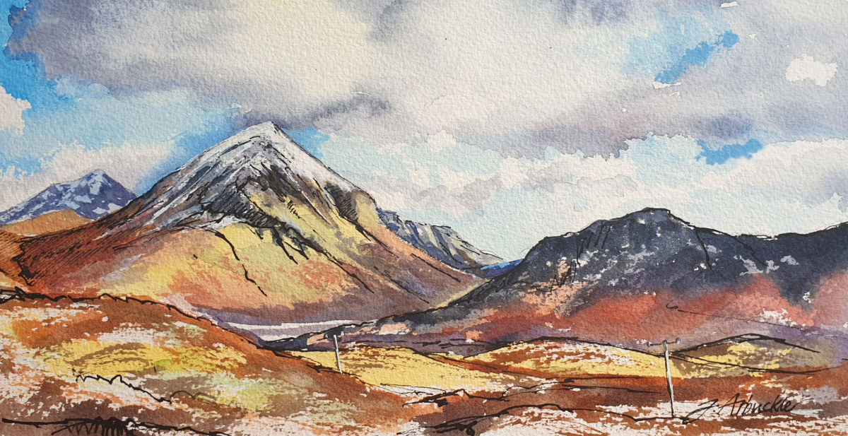 Marsco, Isle of Skye by Julie Arbuckle 
