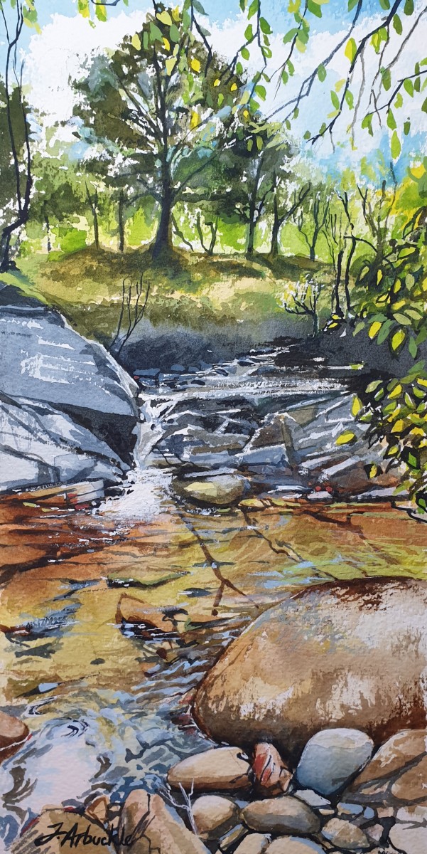 River Fillan by Julie Arbuckle 