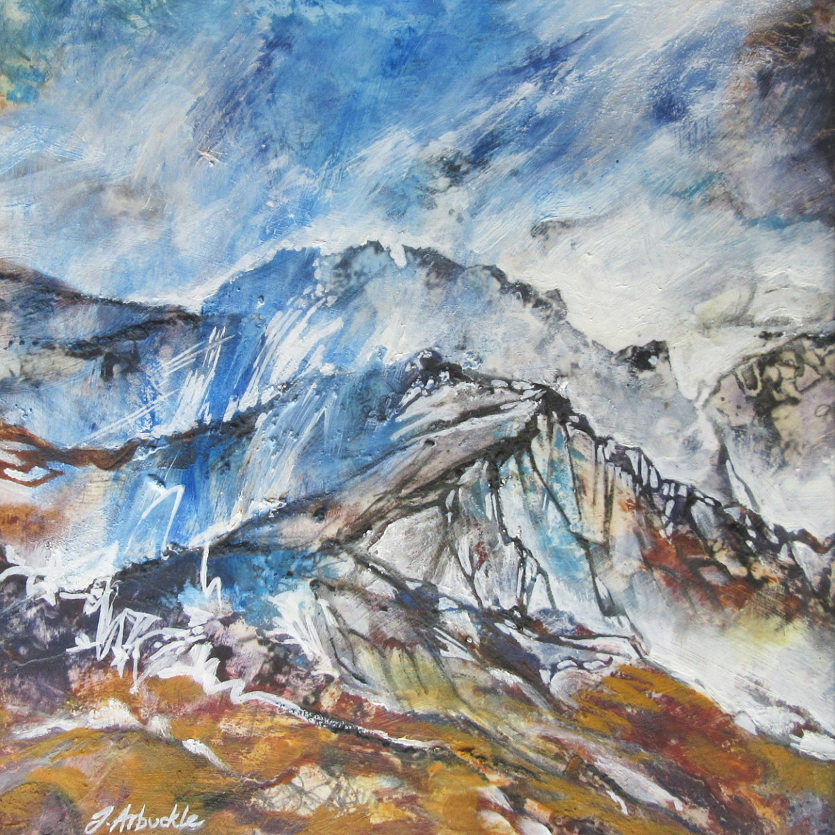 Passing Shower on the Ridge by Julie Arbuckle 