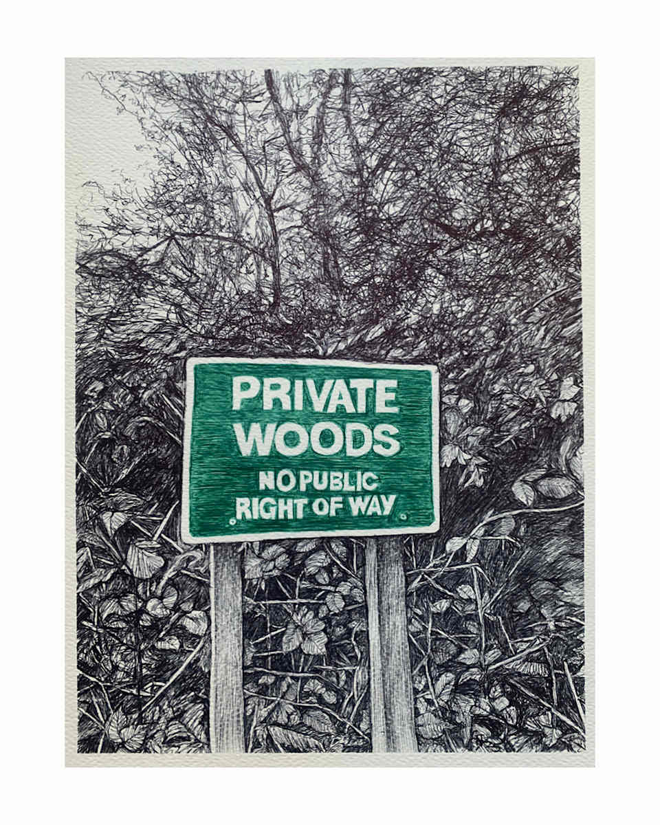 Private Woods by Gail Hoban, Image 1.