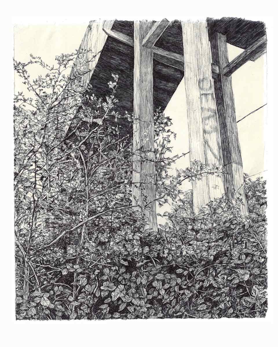 Stourbridge Common Rail Footbridge by Gail Hoban, Image 1.