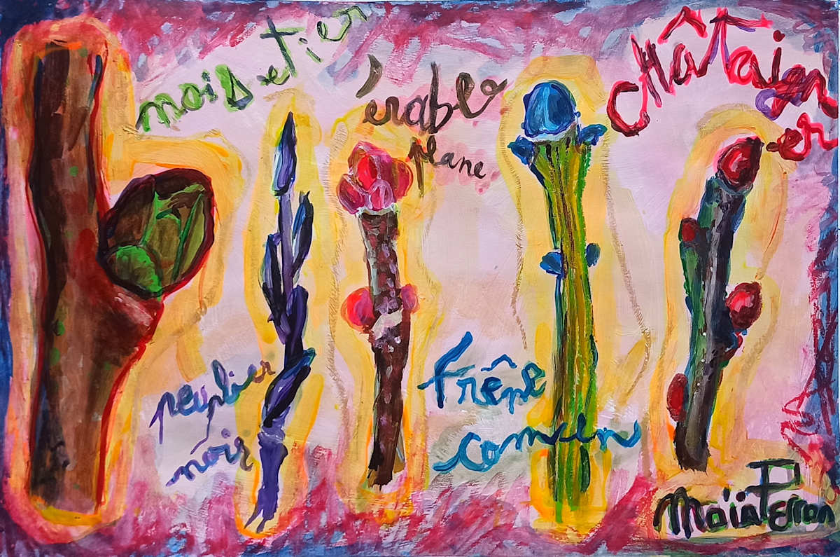 Les bourgeons des arbres by Maïa Perron, Image 1.