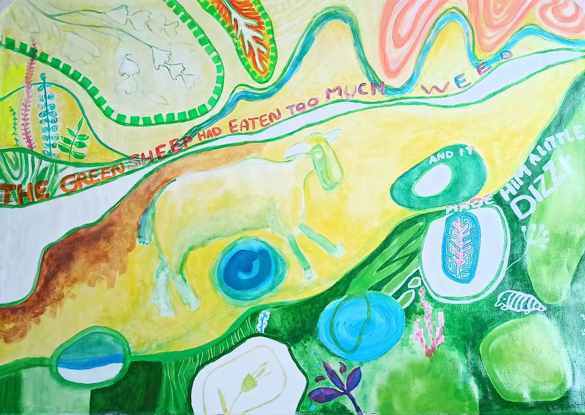 The green sheep by Maïa Perron, Image 2.