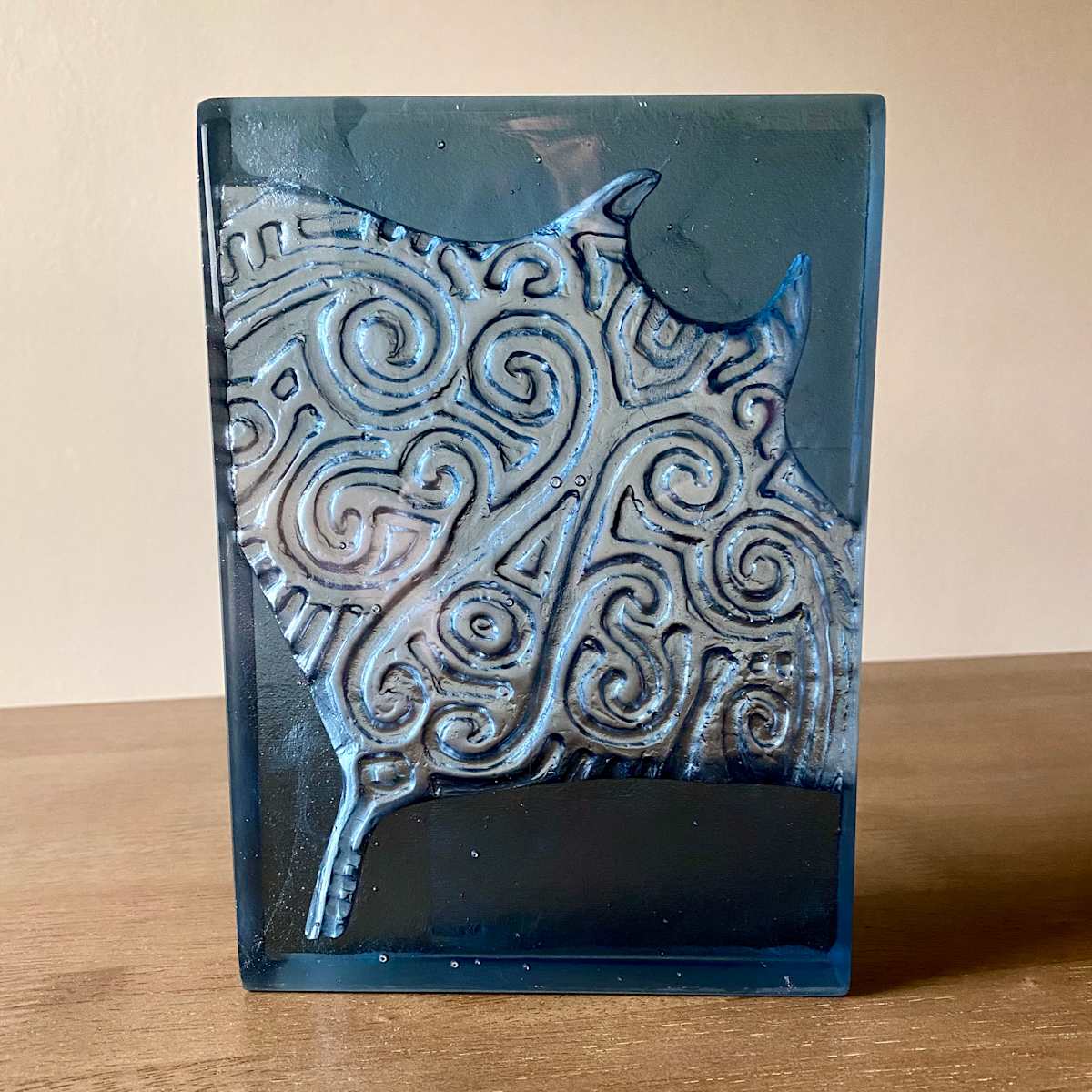 Manta Cast Glass Block by Ben Richgruber - PECO Studio, Image 1.