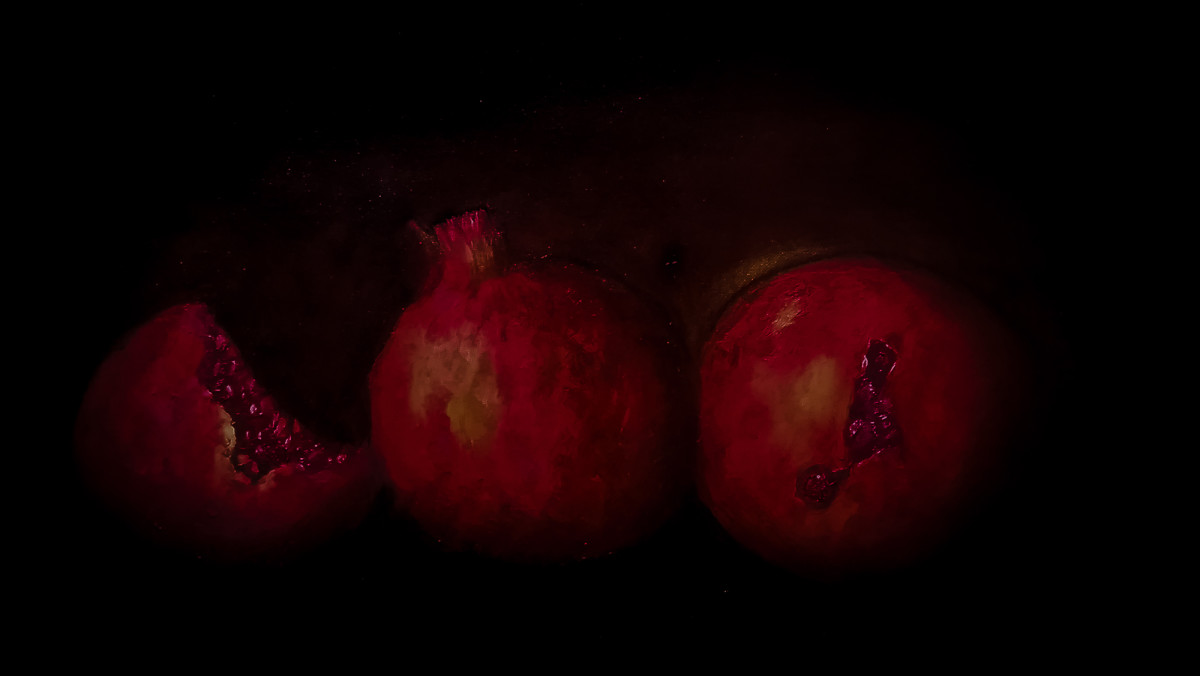 Three Pomegranates by James de Villiers 