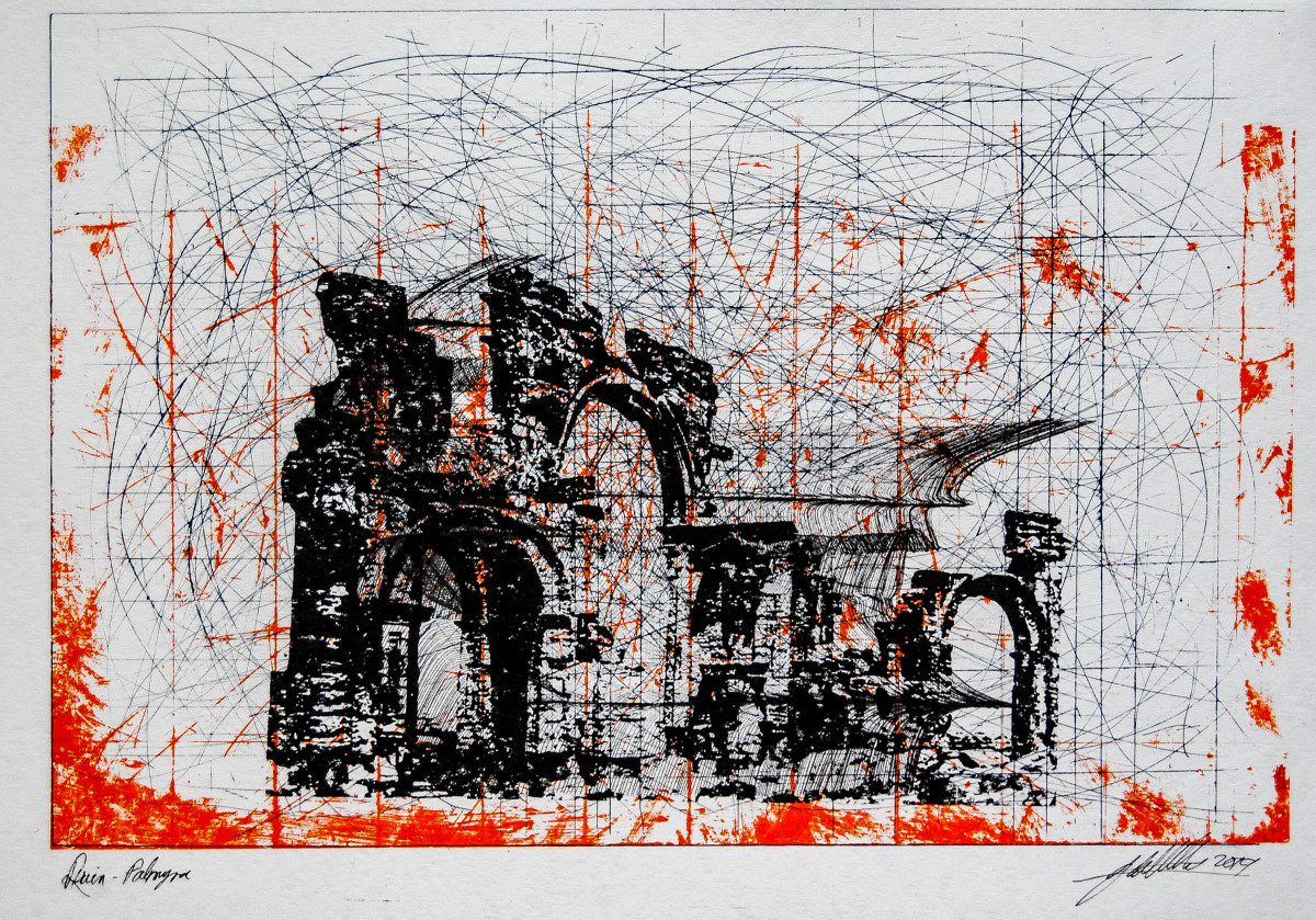 Ruins-Palmyra by James de Villiers 