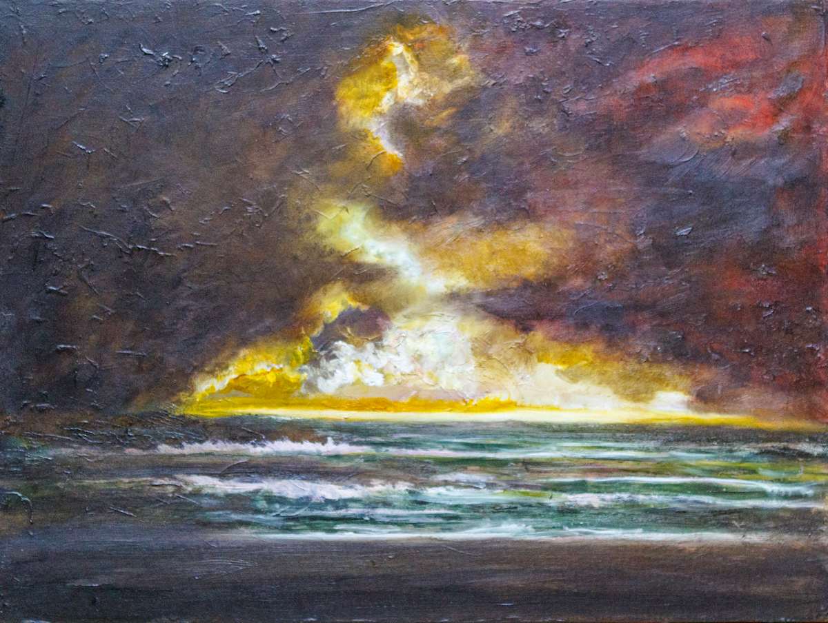Seascape study by James de Villiers 