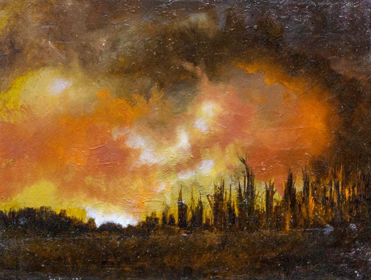 Incident in a landscape by James de Villiers 