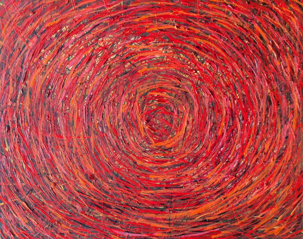 Red Vortex  by James de Villiers 