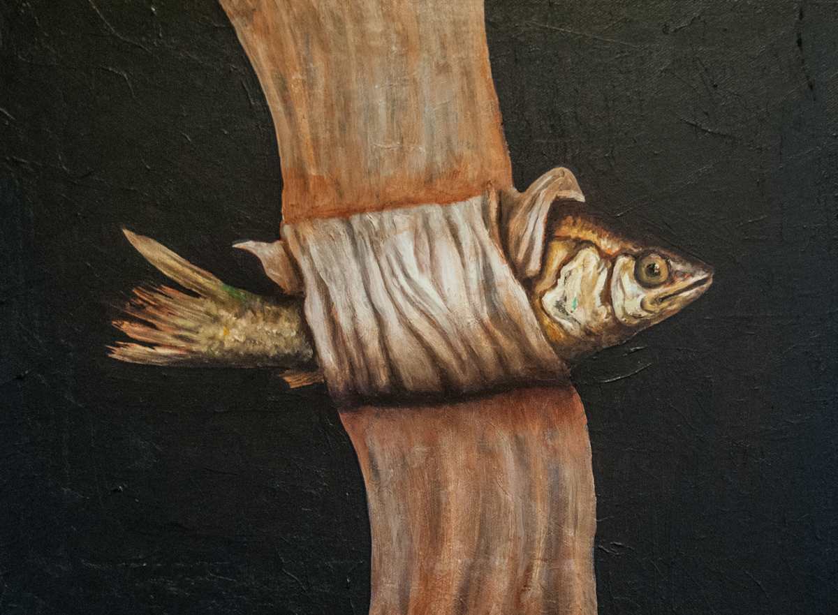Wrapped Fish by James de Villiers, Image 1.