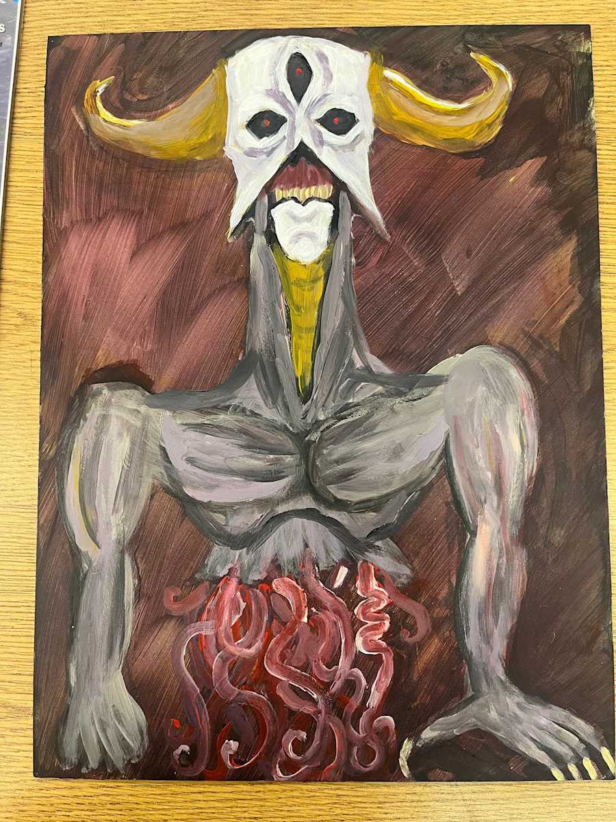 Rotted Guardian in paint by SEAN MCLEAN, Image 1.